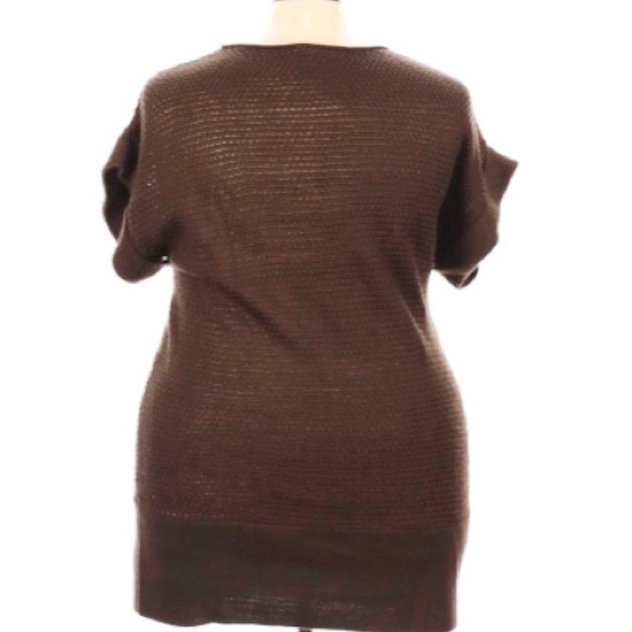 Lane Bryant Waffle Weave Short Sweater Dress - Picture 7 of 10